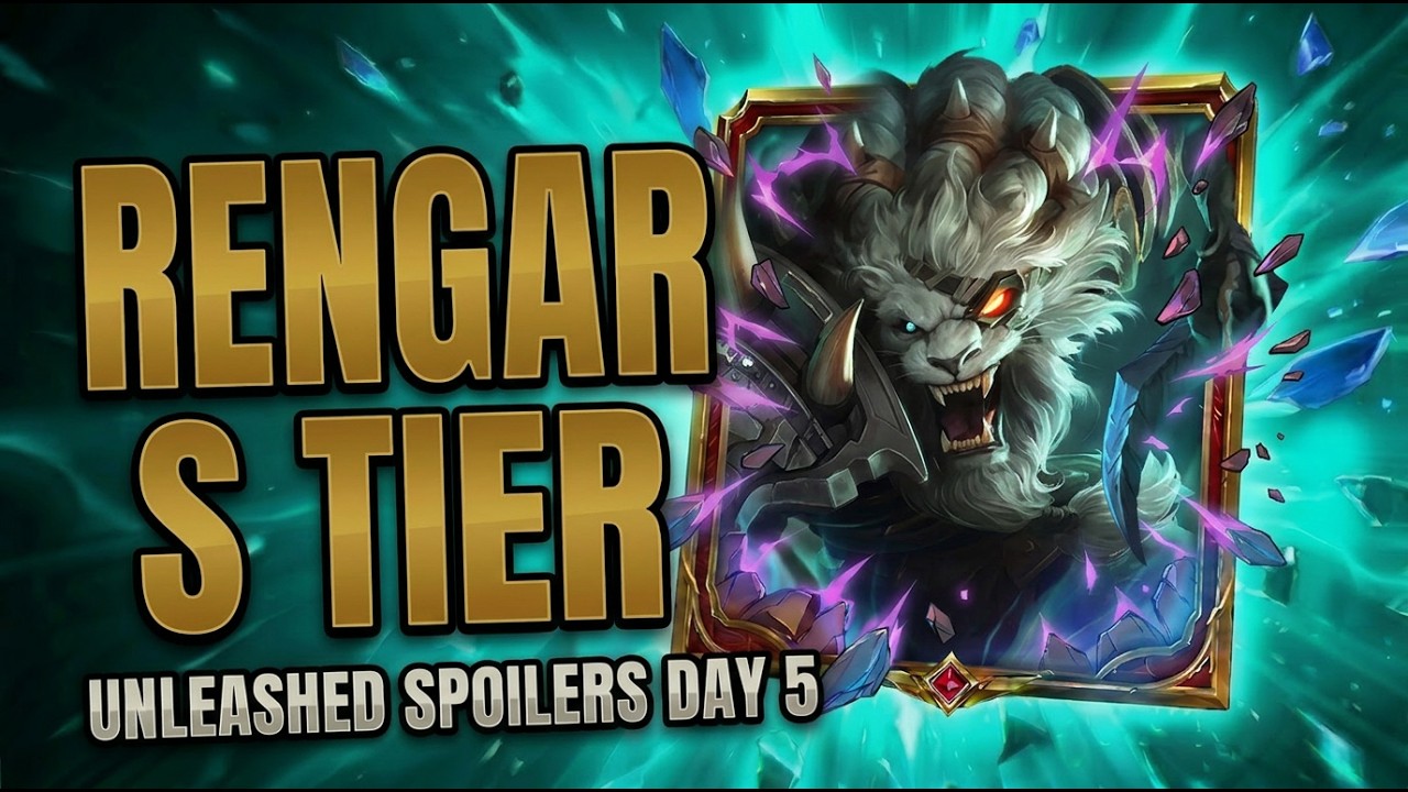 This One Card makes RENGAR INSANE - Unleashed Reveals reaction Riftbound Part 5