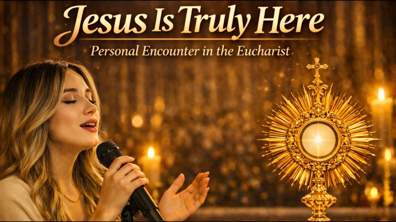 Jesus Is Truly Here | Eucharistic Worship for Healing, Peace & Personal Encounter