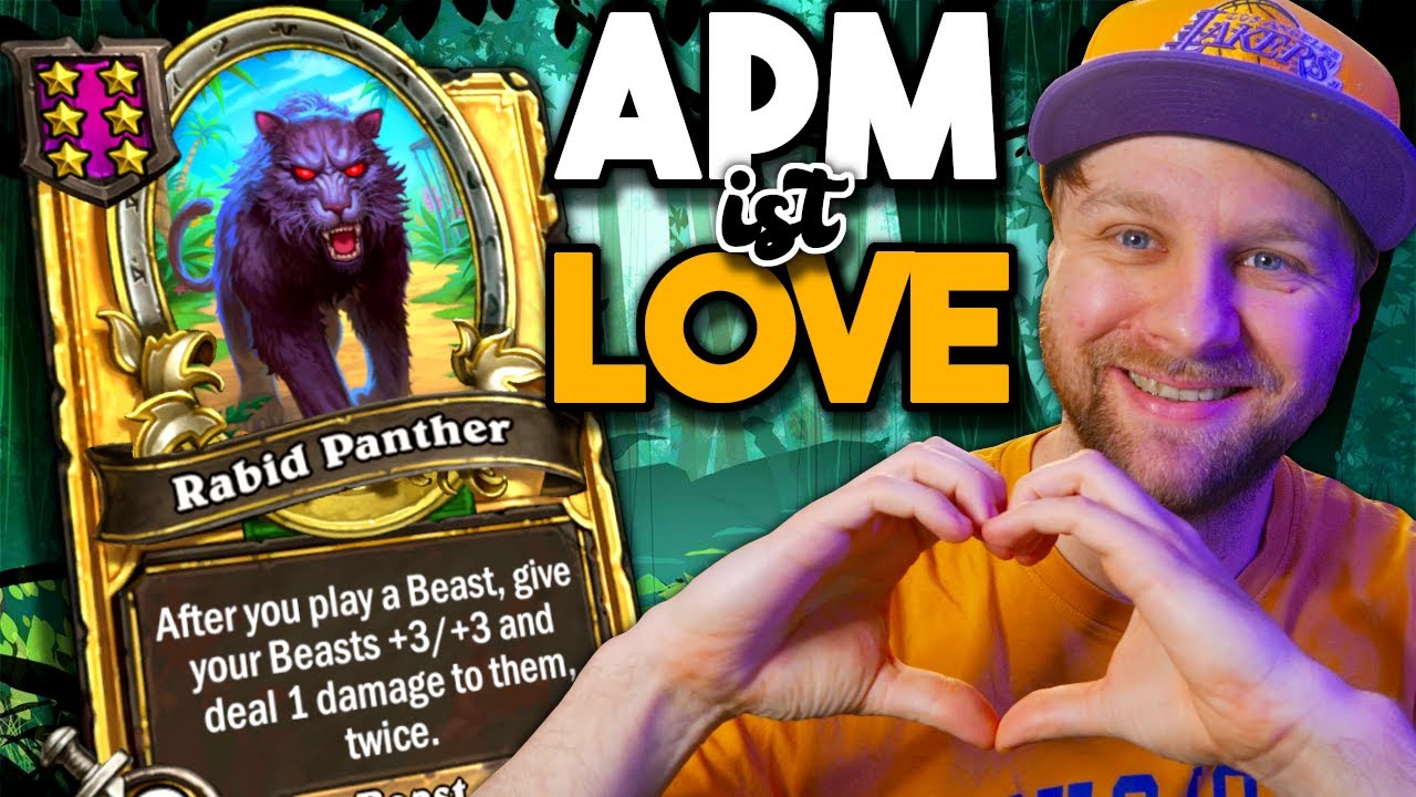 APM Wildtiere - Nicht fehlerfrei aber mega geil! Hearthstone Schlachtfeld