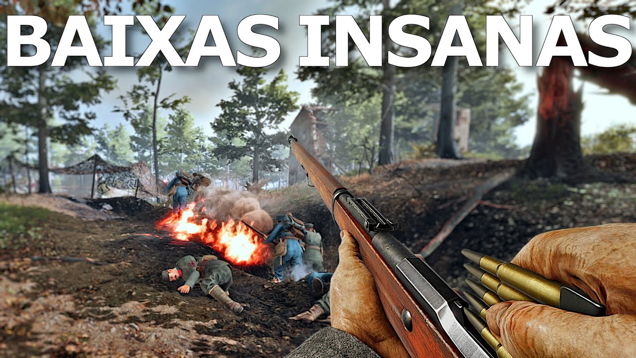O FPS QUE USA O TERRENO PRA MOSTRAR AS INSANAS BAIXAS DE UMA OFENSIVA (ISONZO)