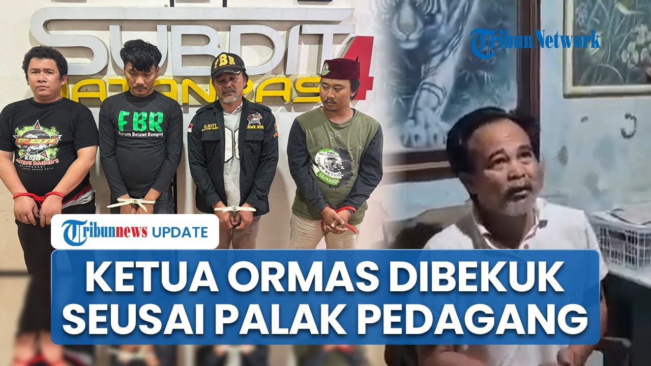 Palak dan Cekik Tukang Bakso di Bojongsari Depok, Ketua Ormas dan Anak Buahnya Ditangkap Polisi
