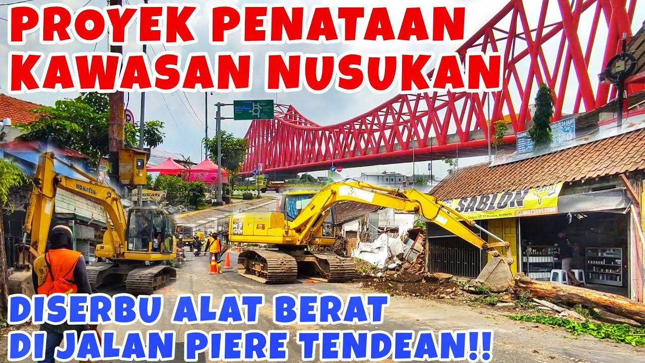 DISERBU BANYAK ALAT BERAT‼️Penataan Koridor Dari Simpang Joglo - Jembatan Keris