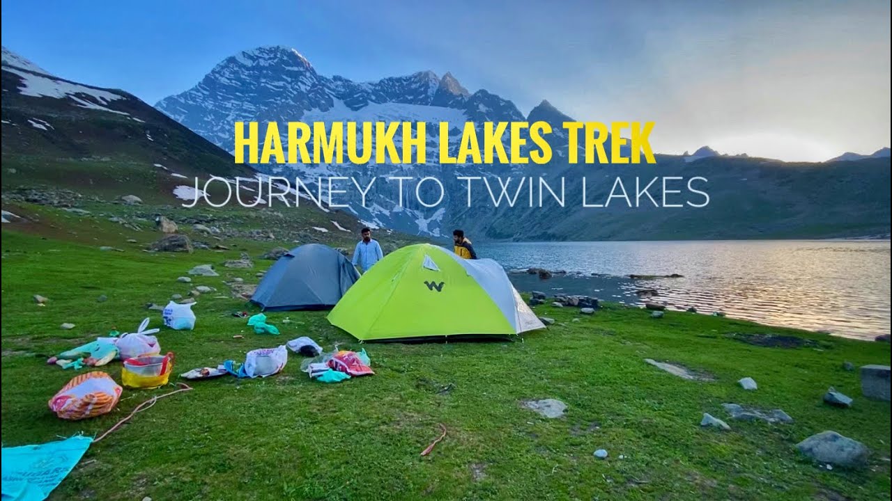 HARMUKH LAKES TREK | GANGABAL AND NUNDKOL LAKES | FIRST VLOG | A CAMERA SHY VLOGGER.