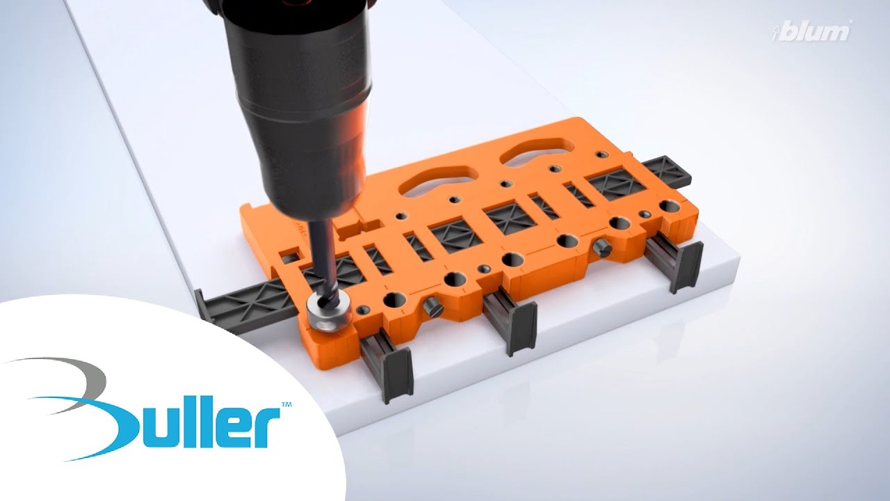 How To Use The Universal Blum Drilling Template ZML.0040.02