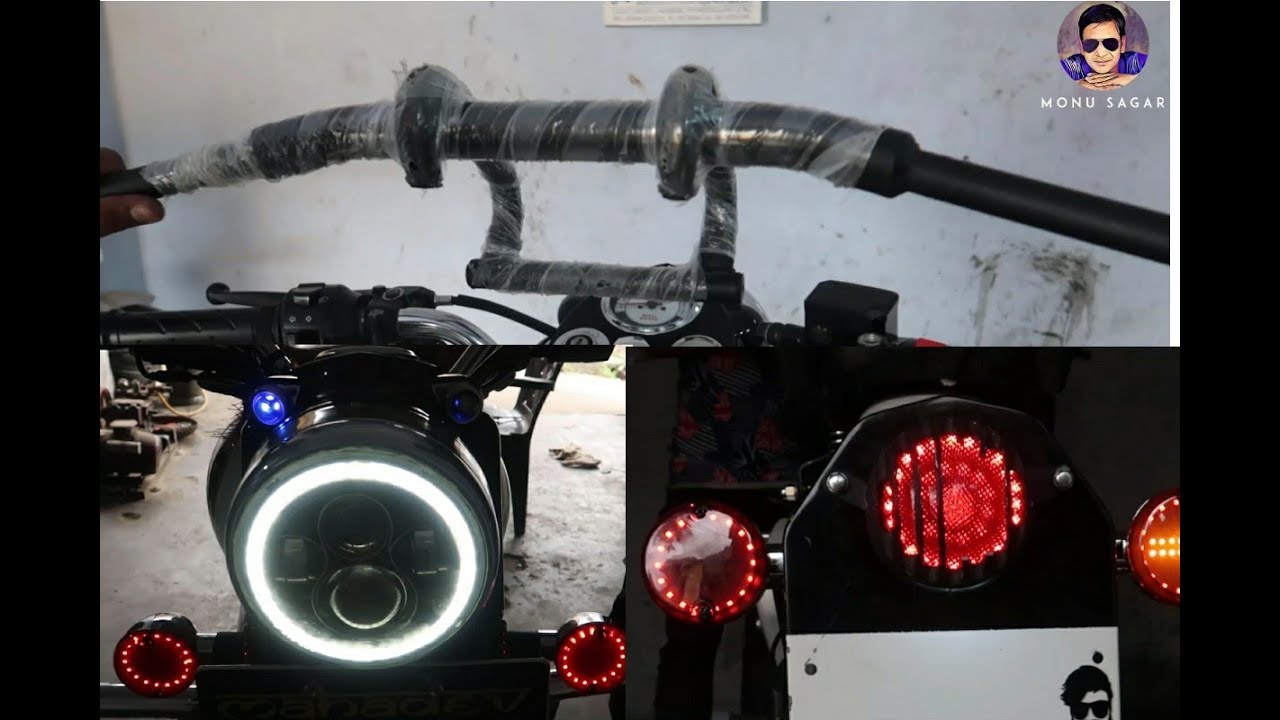 Royal Enfield modified bikes Top 5: BEST Modified ! ! !_ monu sagar