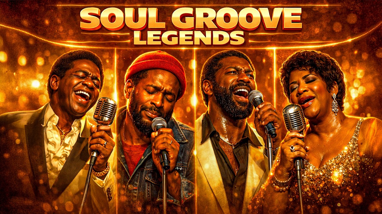 60's & 70's RnB Soul Groove - Aretha Franklin, Stevie Wonder, Marvin Gaye, Al Green, Luther Vandross