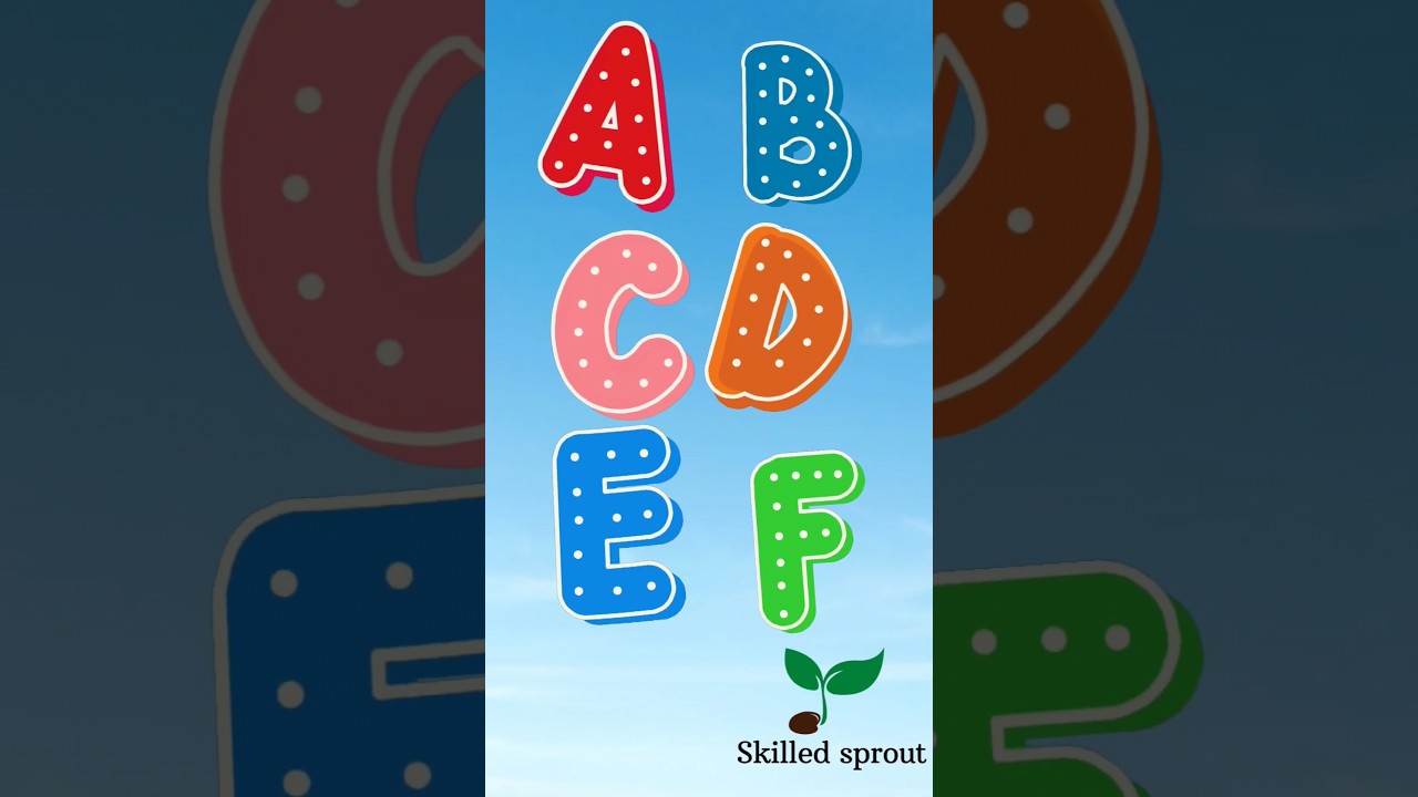 ABC song - Learn ABC #shorts #learnabc #kidsvideo #kids #abcsong
