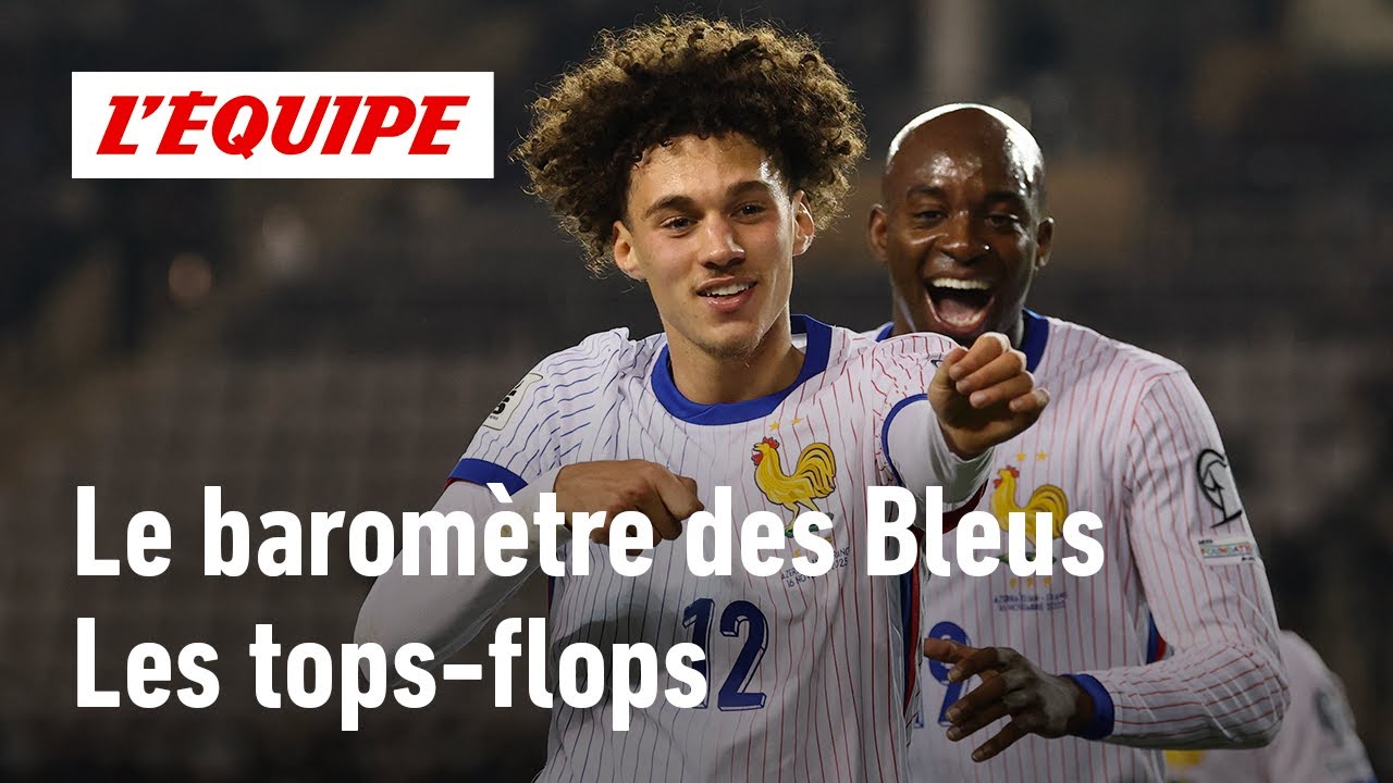 Mateta et Akliouche au top, Cherki déçoit… Le baromètre du dernier rassemblement des Bleus