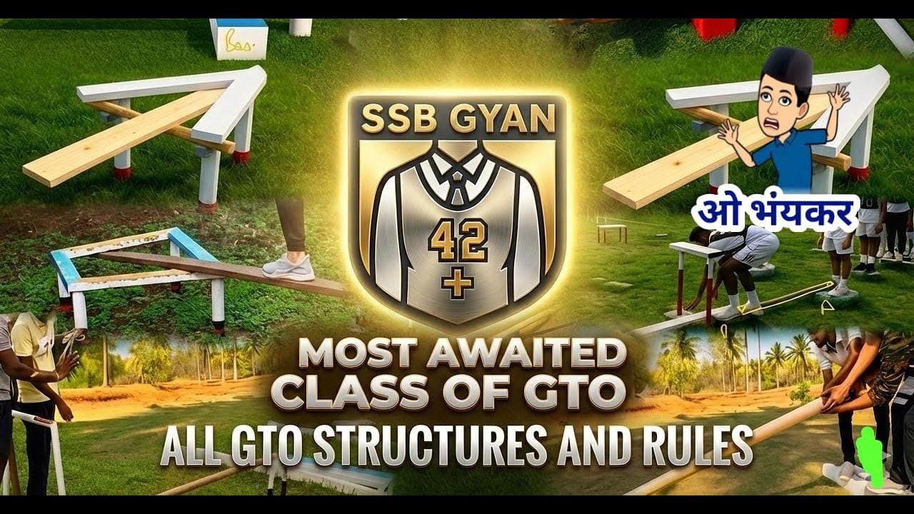 HOW TO DO GTO TASK .ALL GTO PGT HGT CT FGT . GTO TASK KESE KARE SSB INTERVIEW M.