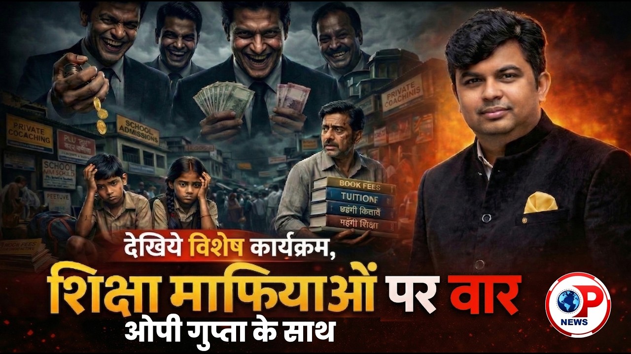 शिक्षा माफियाओं पर वार! OP NEWS की विशेष कार्यक्रम | News | viral | Breaking | kushinagar |