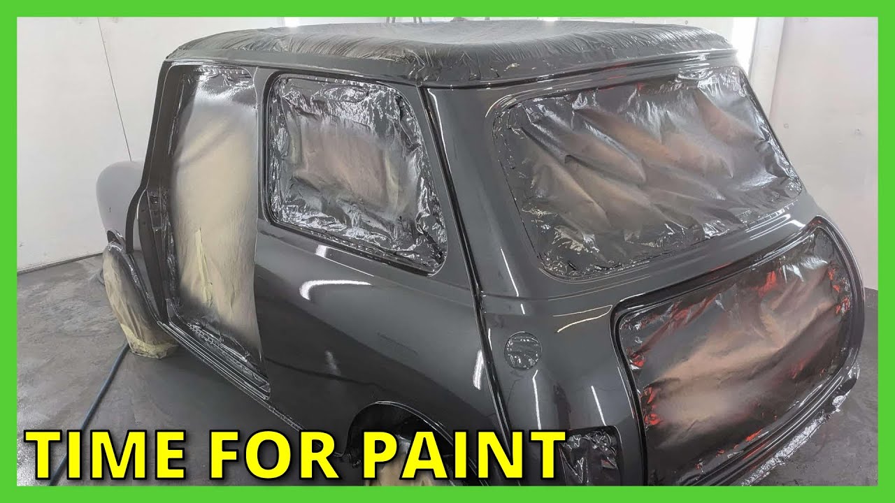 CLASSIC MINI MPI RESTORATION - BACK FROM PAINT EP9