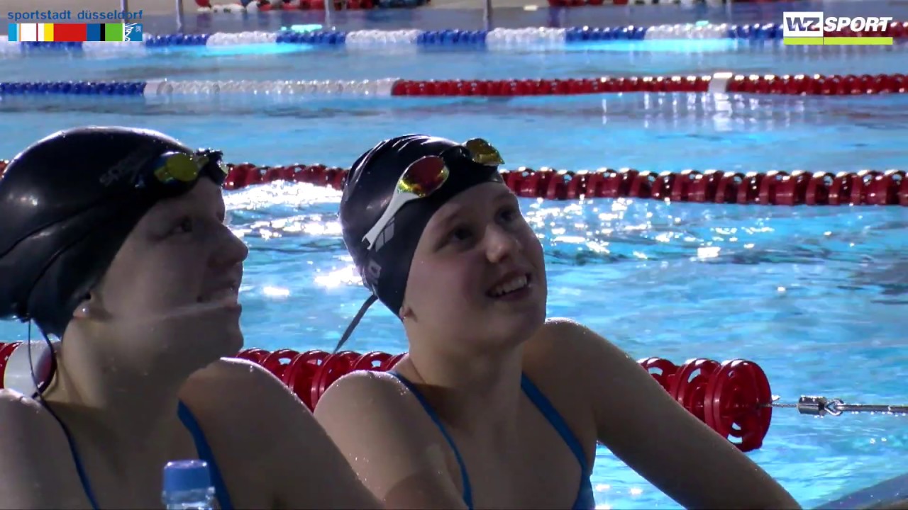 Mia und Sophia sind Talente bei den Freien Schwimmern Düsseldorf