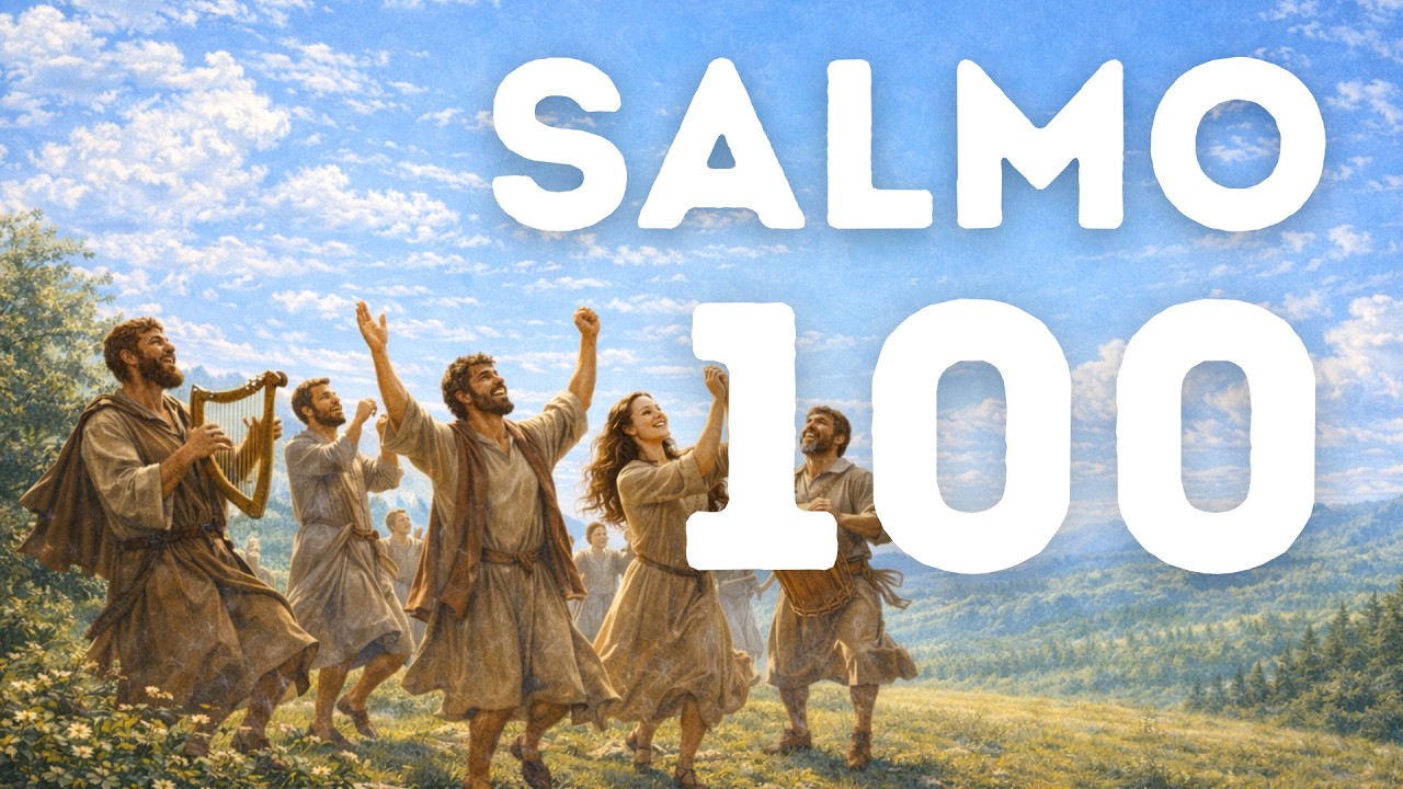 Salmo 100 Cantado | Celebrai com Júbilo ao Senhor