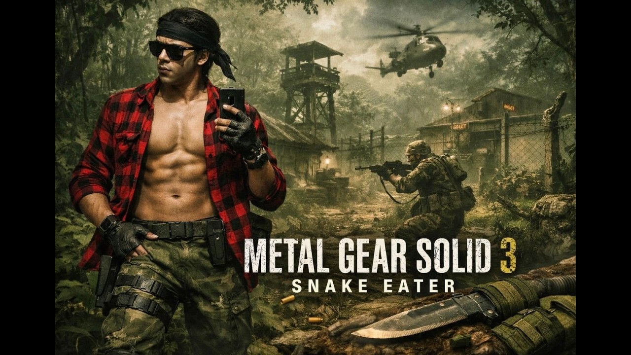 Best Stealth Game Ever. Metal Gear Solid Snake Eater Part 1.