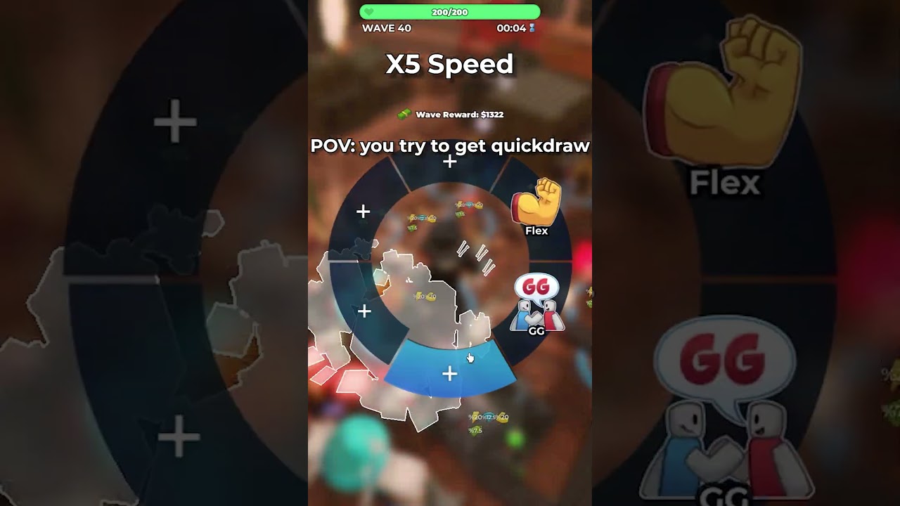 when you try to get quickdraw in tds...