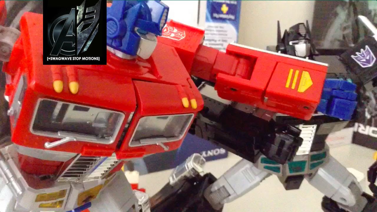 Transformers Stop Motion - MP10 Optimus Prime против Nemesis Prime Stop Motion