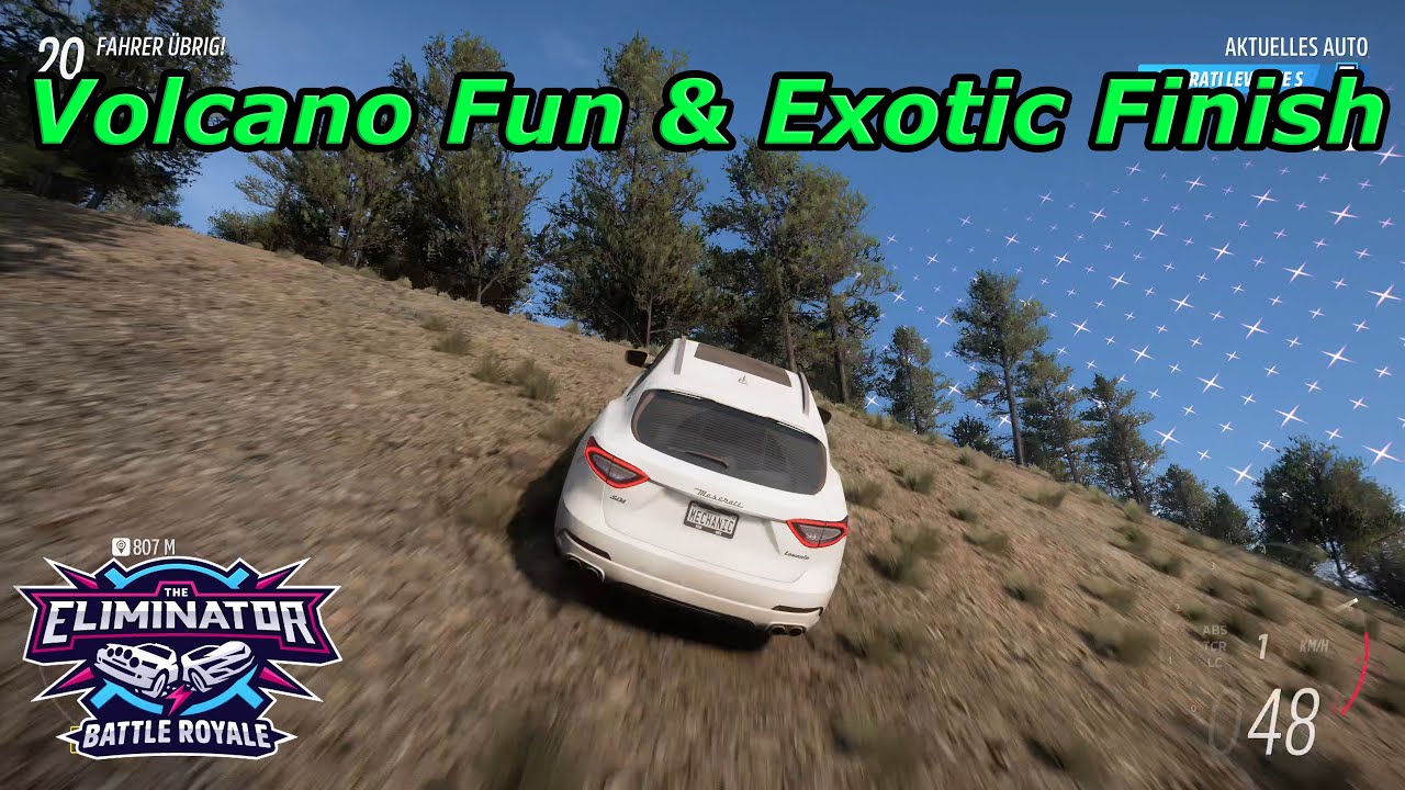 FH5 Eliminator - Fun On The Volcano And An Exotic Finish Line