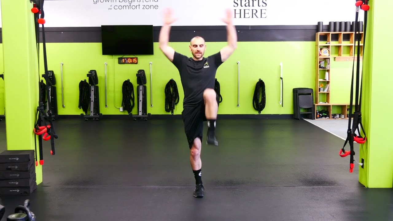 Personal Training Boise I Marching Jack Demonstration I Kvell Fitness and Nutrition