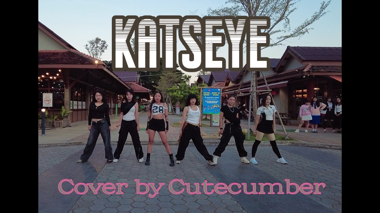 Cutecumber cover KATSEYE 09/01/26 ‪@jingjaimarket1012 ,Chiang Mai, Thailand