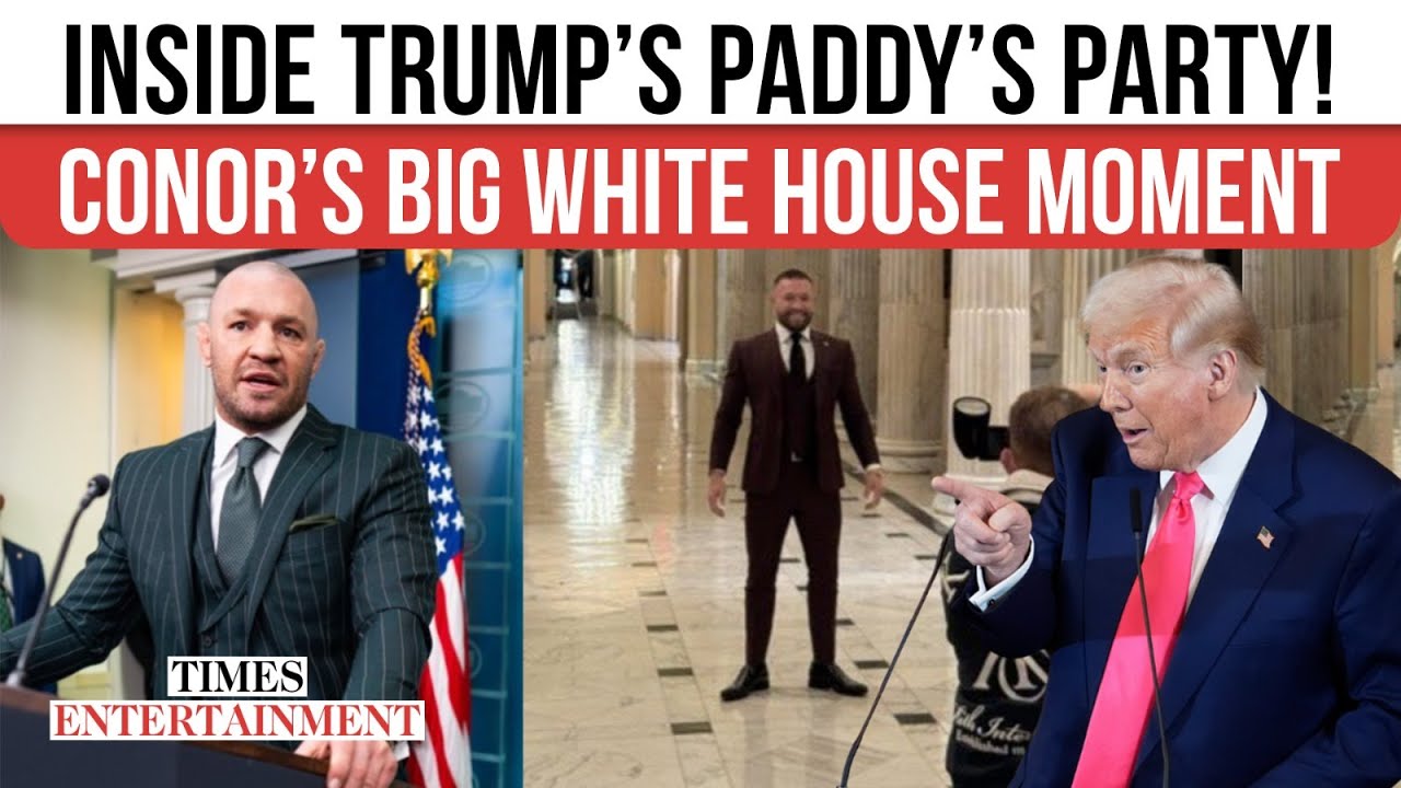 Conor McGregor’s Fiery Speech at White House; Trump’s ‘Favourite Irishman’ Blasts Irish Government