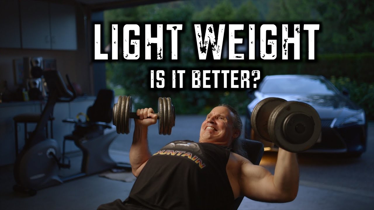 LIGHT WEIGHT, is it BETTER for Natural Bodybuilders?