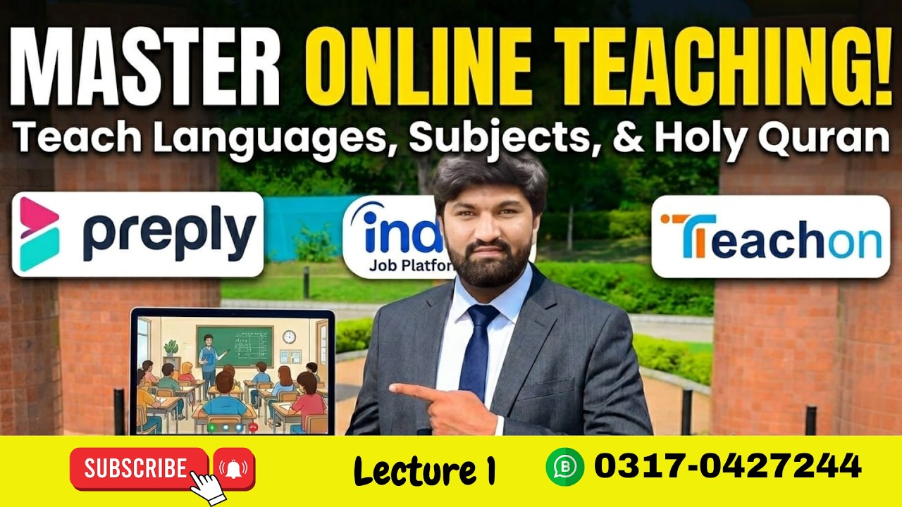 How to Start Online Teaching? | Preply, Indeed & TeacherOn Overview | Master Online Teaching Course