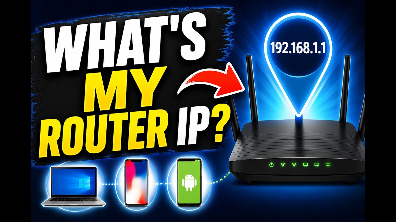 How To Find My Router IP Address on Windows, Mac & Phone