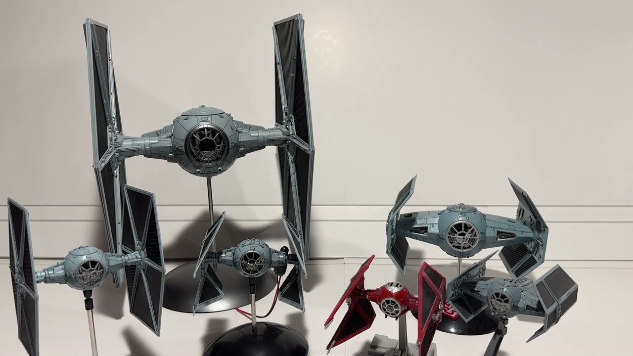 2023 AMT Studio Series TIE Fighter with LIGHTS!