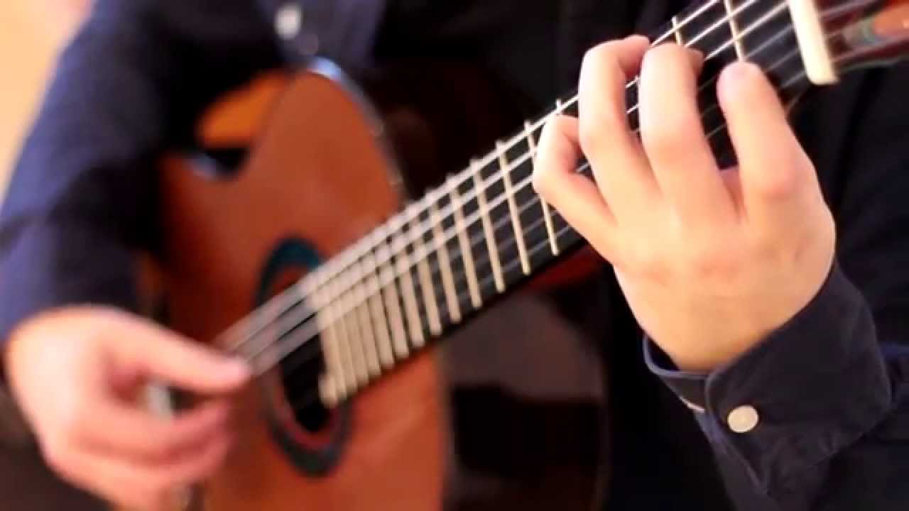 Patrik Kleemola plays Leo Brouwer´s Estudio 2 (Estudios Sencillos)