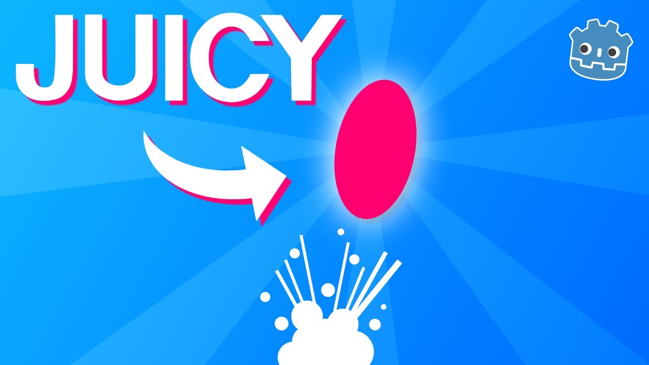 How to make a bouncing ball JUICY 🧃 with Godot 4
