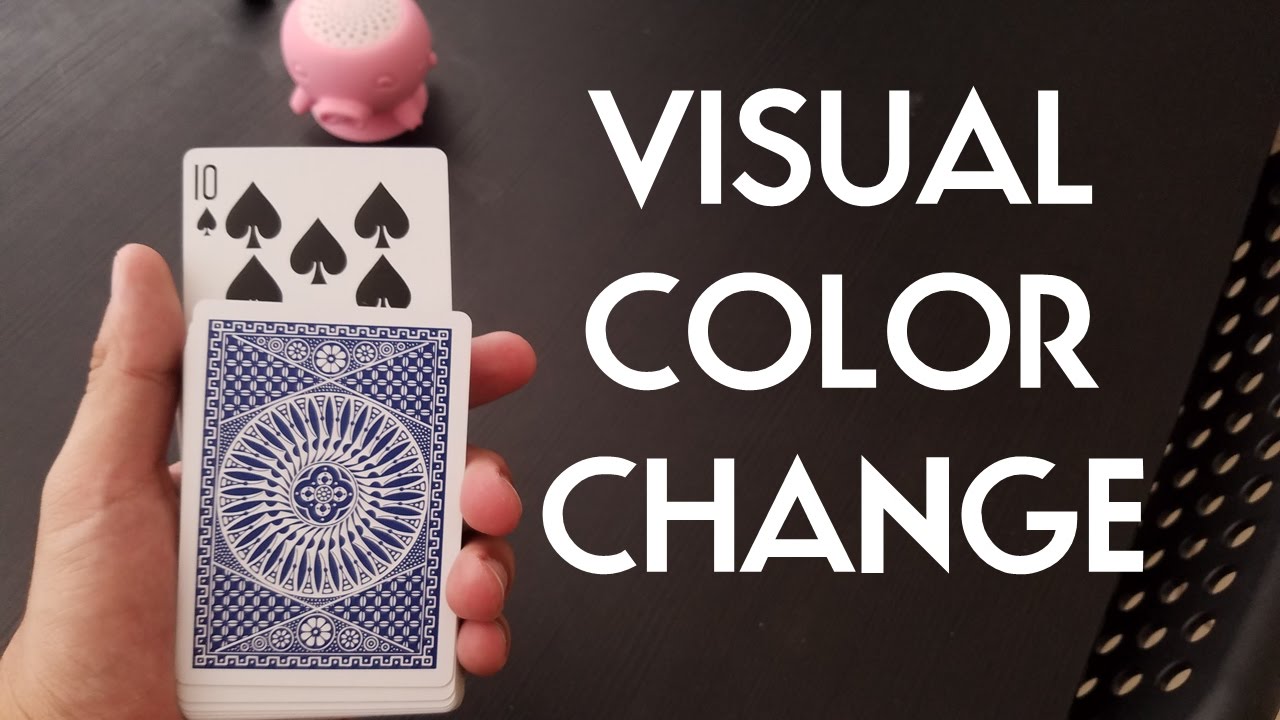 VISUAL EASY COLOR CHANGE PigCake Tutorials