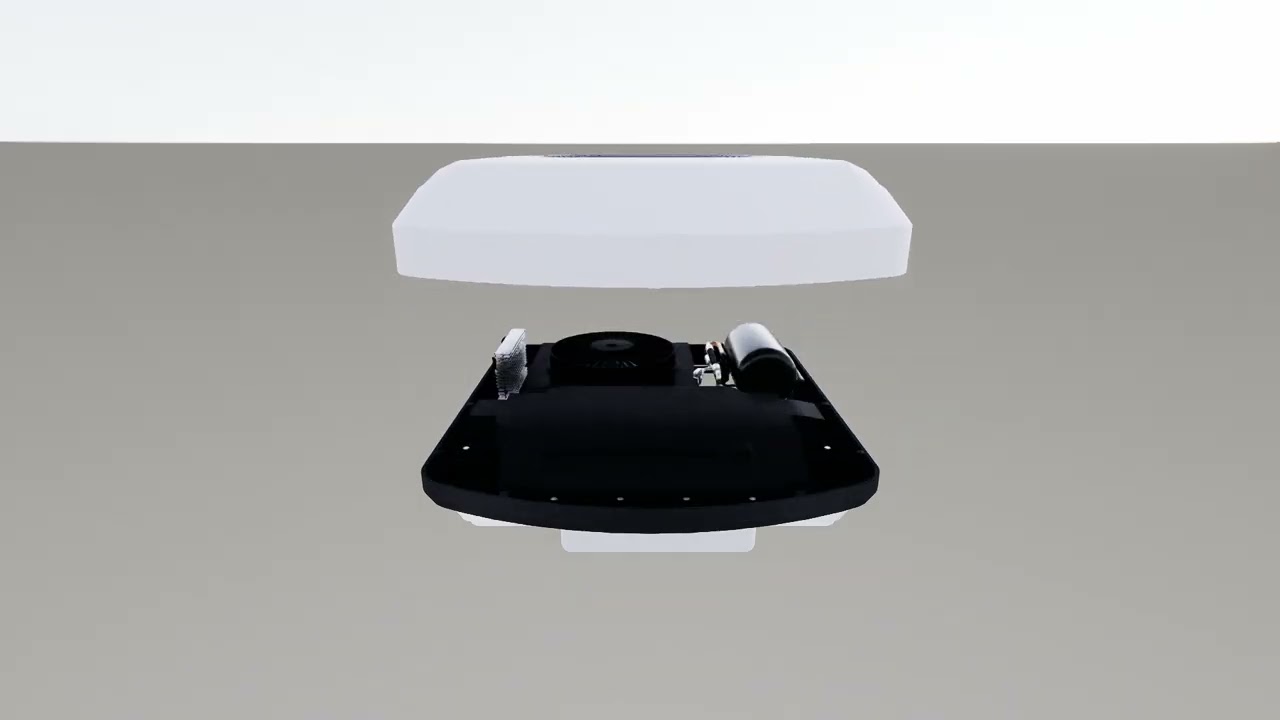 Parking Air Conditioner — 3D Model Showcase & Exploded View | Anchor Group (0:33)