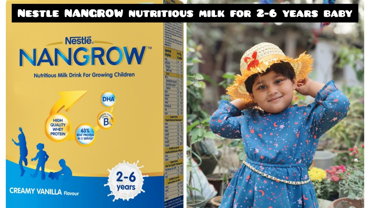 Nestle NANGROW nutritious milk drink for growing children|Nestle NANGROW milk for 2-6 years old baby