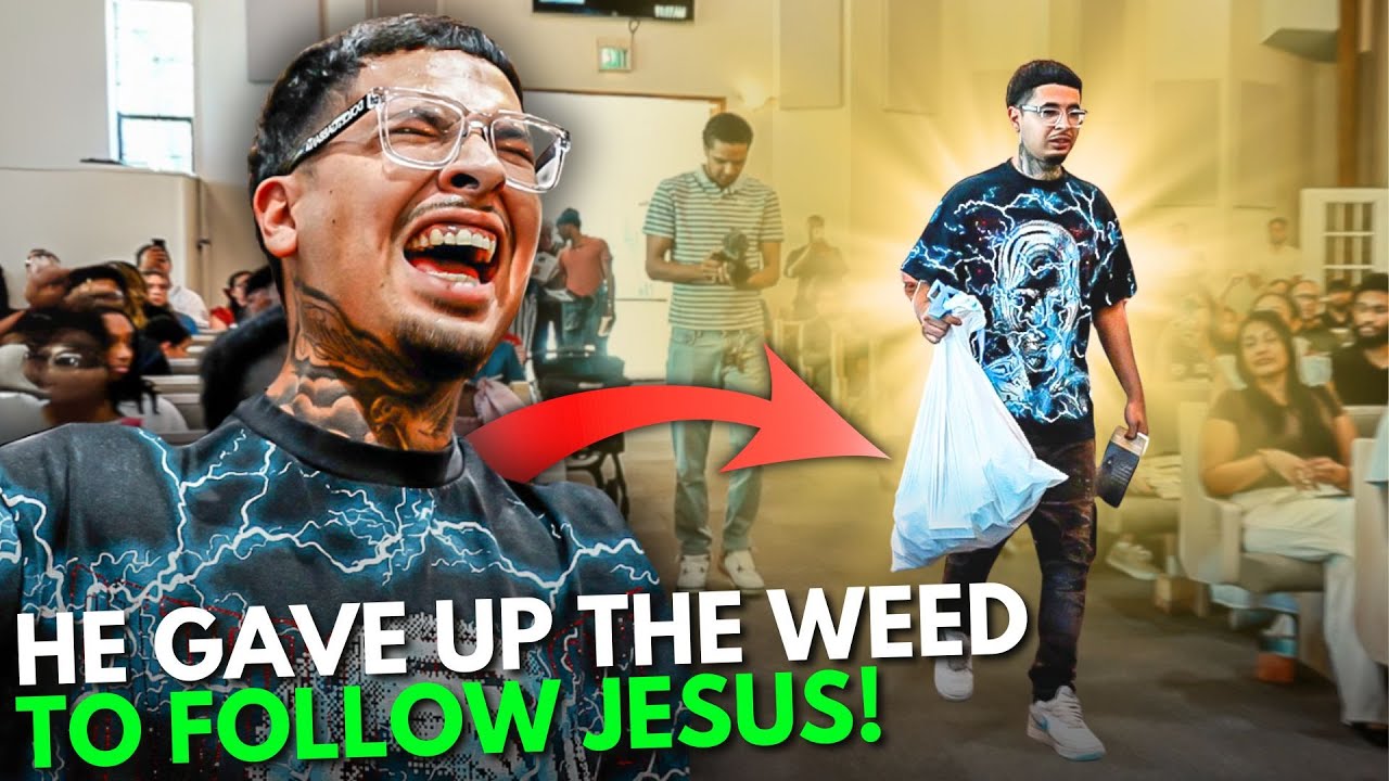 A Drug Dealer Surrendered His Weed To Follow Jesus Christ!