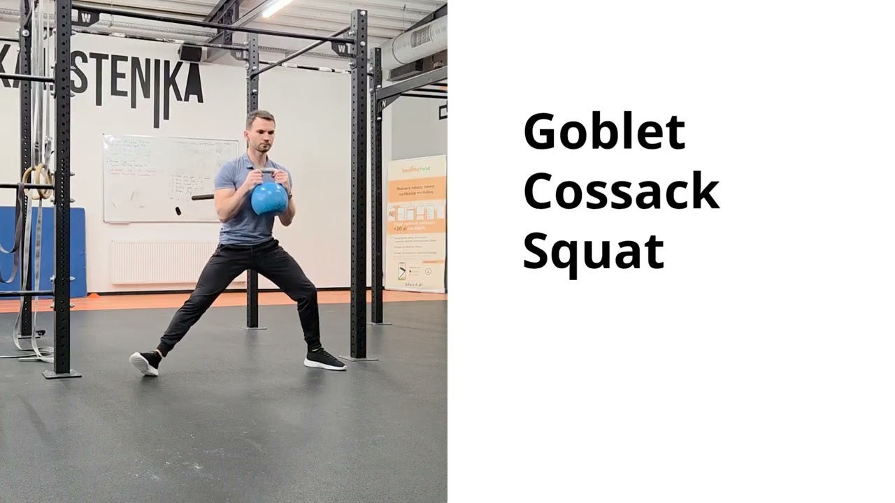 Goblet Cossack Squat