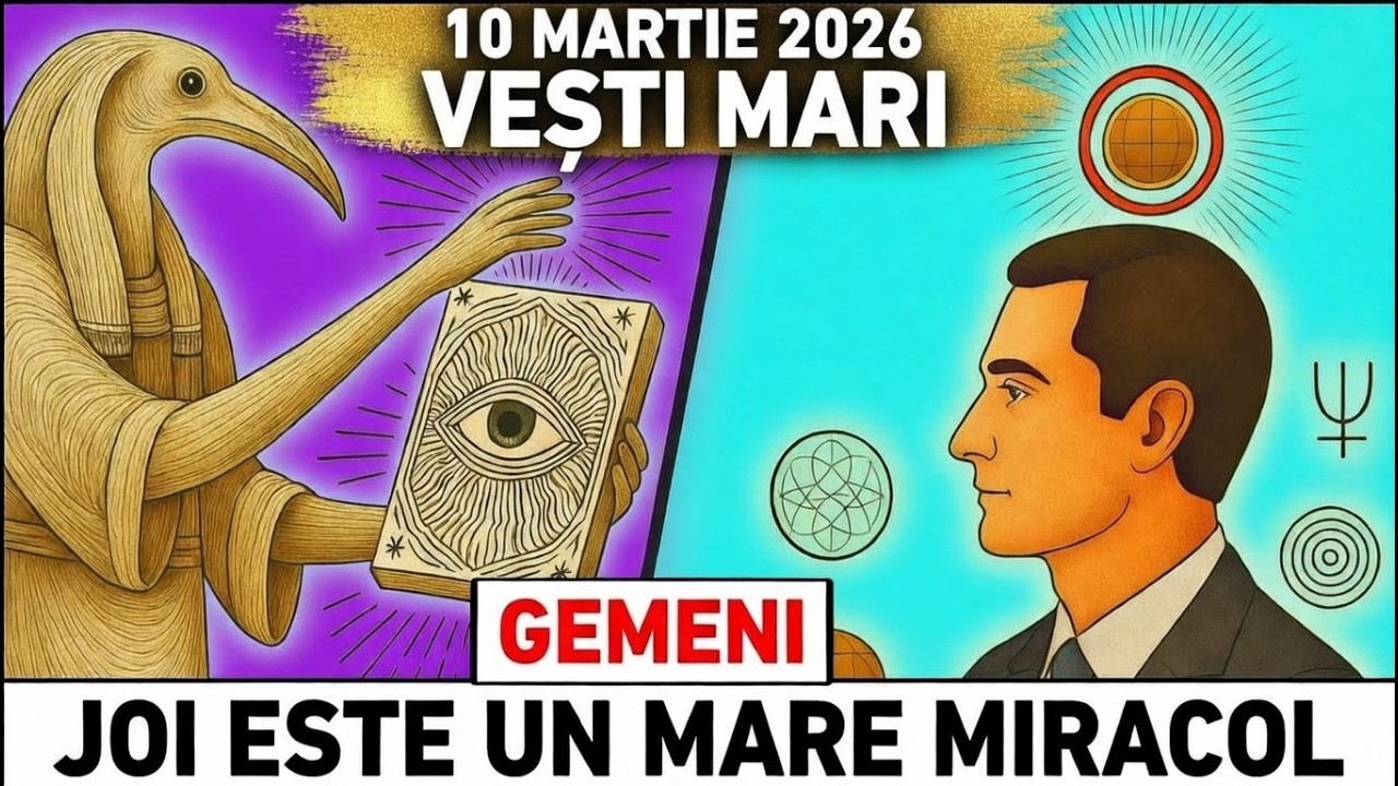 GEMENI ♊ 10 MARTIE 2026 – 5 SEMNE DE REVOLUȚIE CĂ VIAȚA TA SE SCHIMBĂ ✨ ALERTĂ DESTIN 🔮