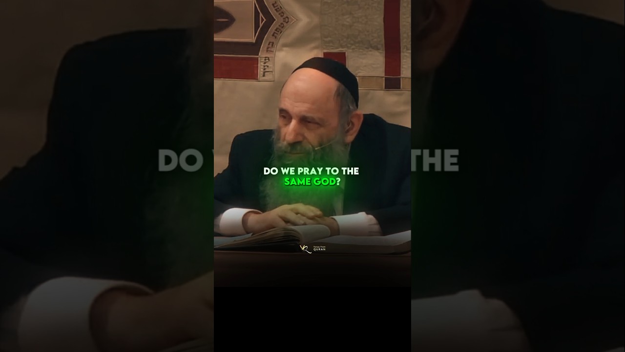 Раввин И*уиш: Мусульмане и иудеи верят в одного и того же Бога (Аллаха).