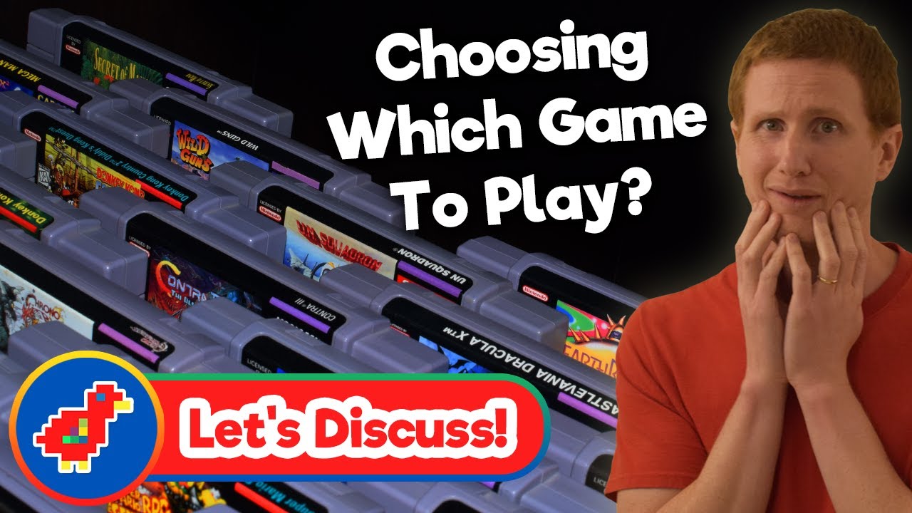 (Discussion) Choosing Which Retro Video Game to Play - Retro Bird