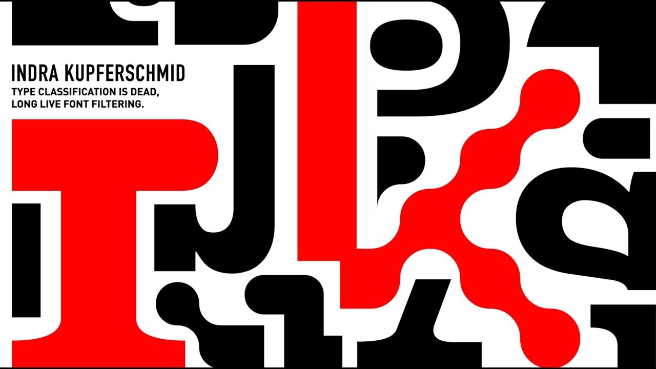 BITS 7 — “Type classification is dead, long live font filtering.” by Indra Kupferschmid