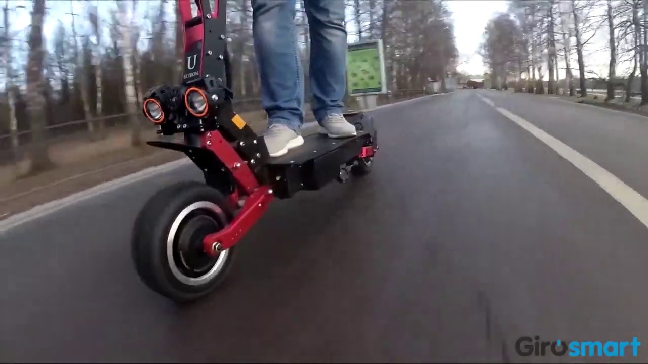 Электросамокат Ultron t128 видео обзор Girosmart
