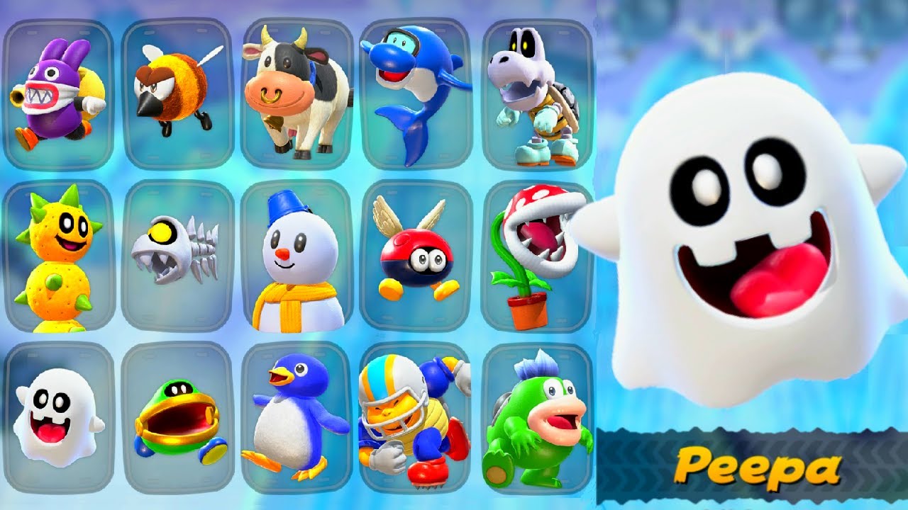 Mario Kart World - All Secret NPC Characters