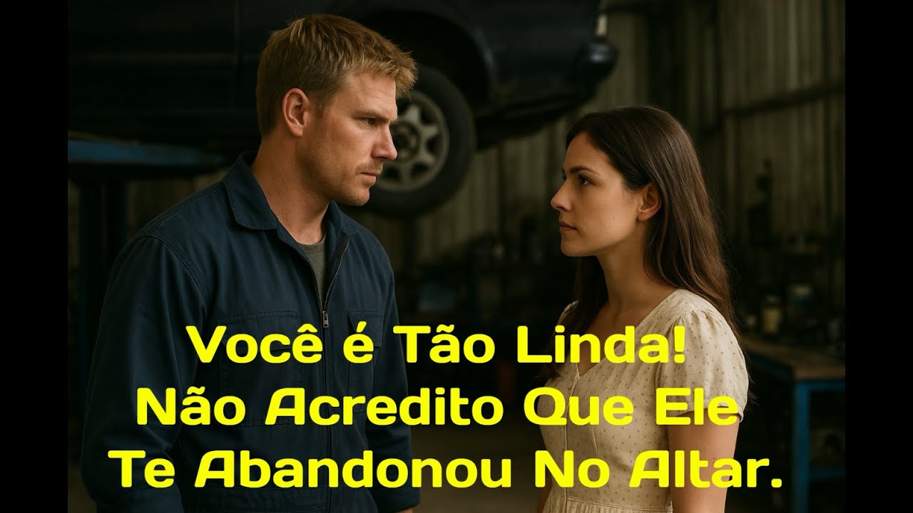 Drama: Ela, abandonada no altar. Ele, abandonado e com dois filhos pequenos.