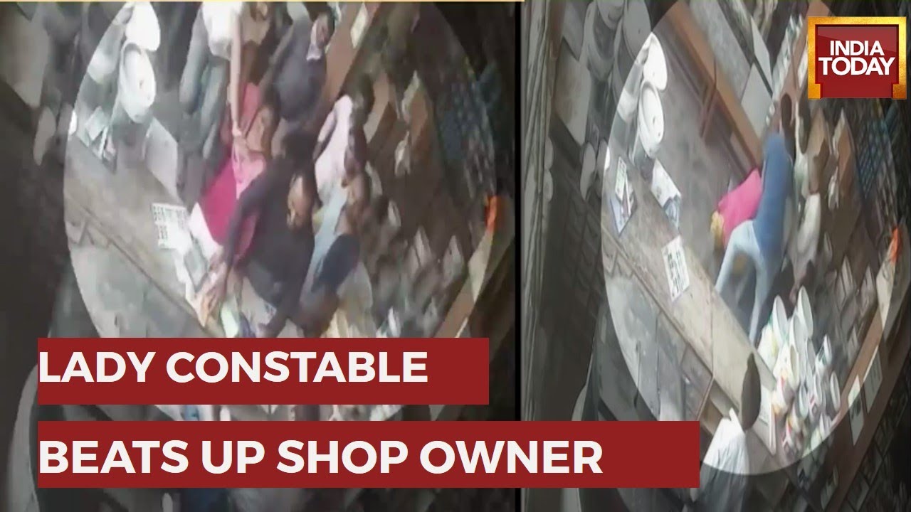 Video Of Brazen Attack BY M.P Police On Shop Owner, Cops Ignore Complaint For 4 Days