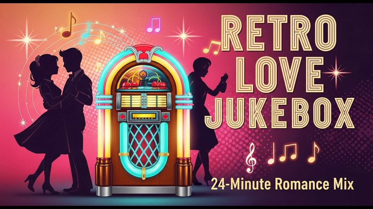 Jukebox Summer Love Mix 💋🎸  1950s&ndash;60s Retro Romance Compilation