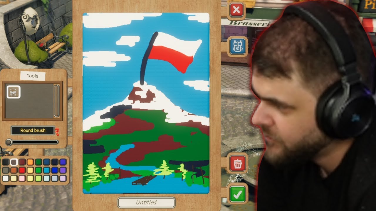 Malować obrazy muszę aby zarobić na życie - Passpartout 2: The Lost Artist DEMO