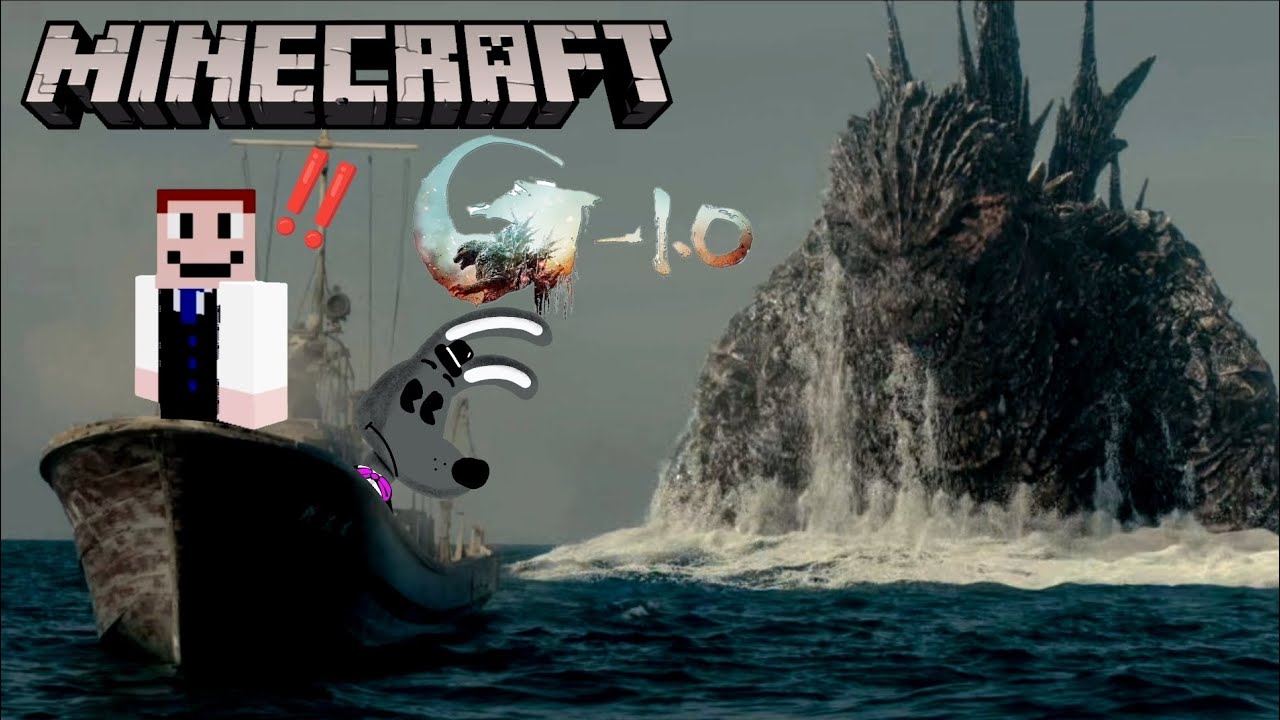 Мы нашли Годзиллу на заброшенном острове... | Minecraft Godzilla Minus One Roleplay