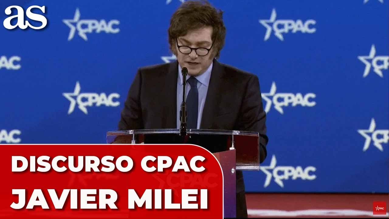 DISCURSO COMPLETO de JAVIER MILEI en la CPAC en Washington DC