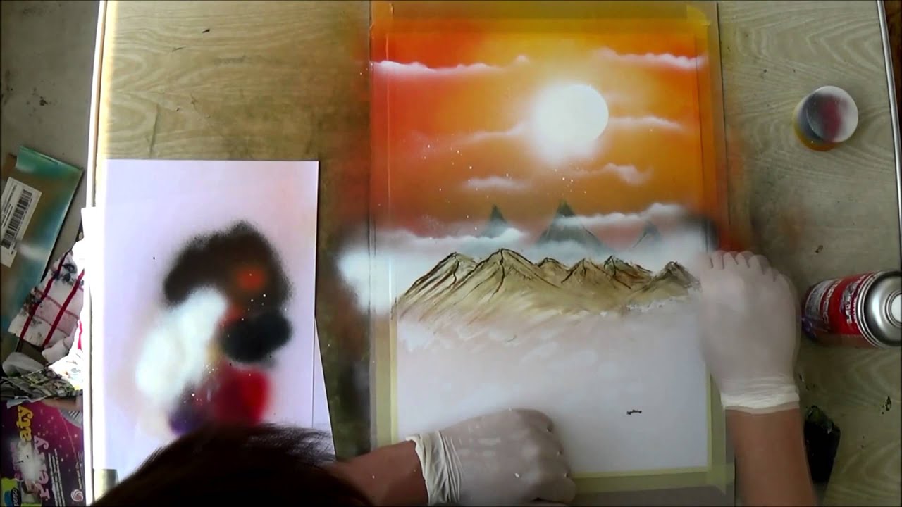 Test du #SprayPainting par Mr Analphabeat