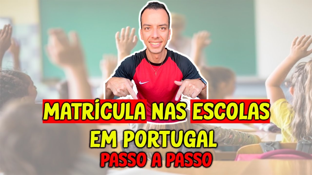 COMO FAZER MATRÍCULA NAS ESCOLAS EM PORTUGAL? | PORTAL DAS MATRÍCULAS PASSO A PASSO 2023