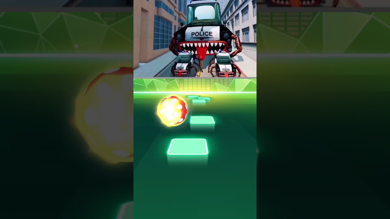 Lightning McQueen Eater vs Police Truck Eater x coffin dance #shorts #viral #youtubeshorts #trending